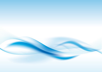 Blauer Wellenhintergrund