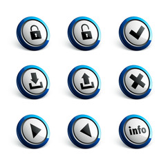 ic&ocirc;ne bouton internet