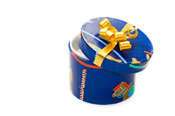 Gift box isolated on white