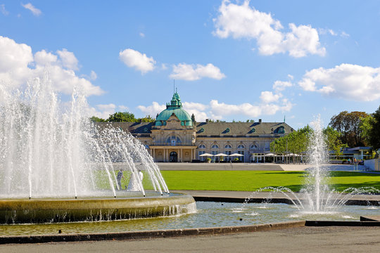 Das Kaiser-Palais im Kurpark in Bad Oeynhausen