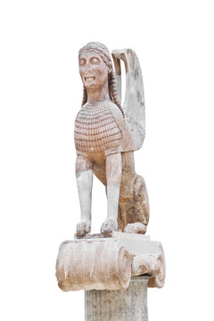 recommend clip art: Statue in Delphi museum, Greece