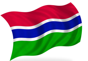 Gambia  flag