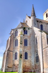 Fototapeta na wymiar Abbaye - Cerisy-La-Forêt
