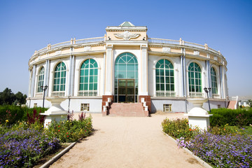 Amphitheatre building front view