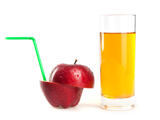 red apple