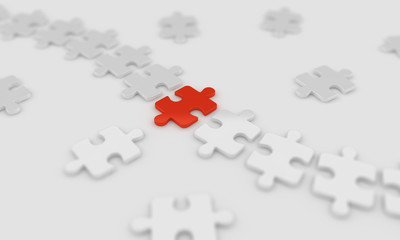 Obraz premium Puzzle 6