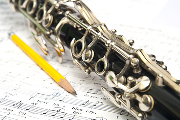 Obraz premium clarinet