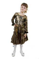Small girl of fashion