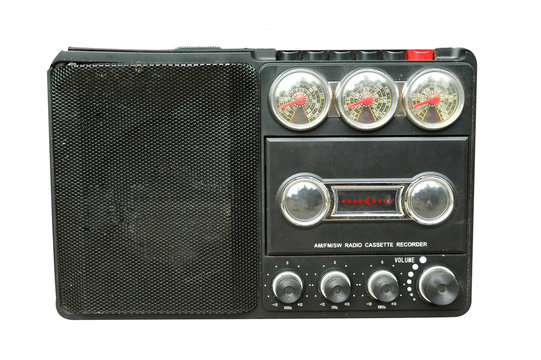 old black radio