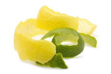 Lemon peel, lime.