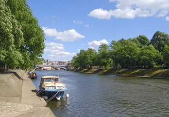 Fototapeta na wymiar Postcard view of York