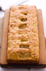 Homemade apple cake
