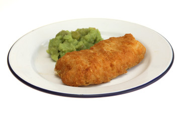 Fish and Mushy Peas