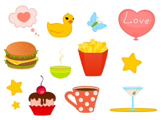 Set of child objects isolated