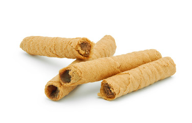 wafer sticks with chocolate