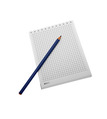 pencil and notebook