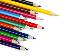 Set of color pencil