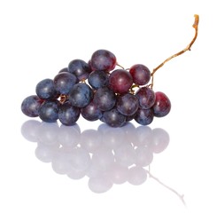 bunch of grapes w/ reflection