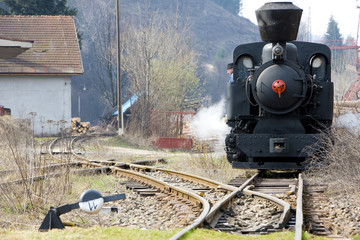 steam locomotive, Ciernohronska Railway, Slovakia