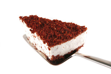 piece of chocolate pie