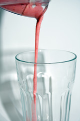 Pouring a Smoothie