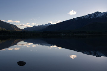 Mountain reflection