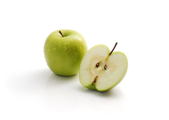 Green apples.