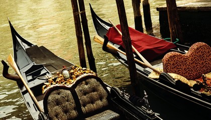 Traditional Venice gandola ride © Nejron Photo