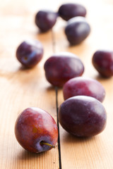 fresh plums