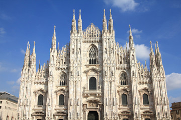 Fototapeta na wymiar Milan katedry