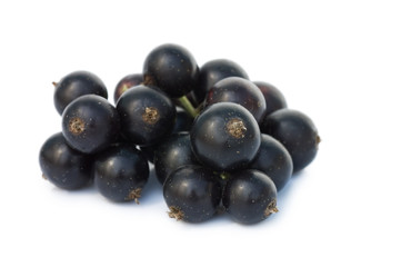 black currant isolated on white background