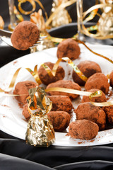 chocolate truffles