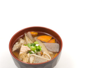鶏汁・お椀盛り