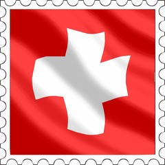 Briefmarke Schweiz