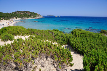 SPIAGGIA DI SA RUXI, VILLASIMIUS, SARDEGNA, ITALIA