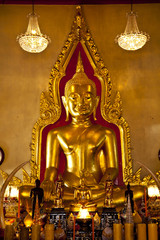 The golden Buddha, Thailand.