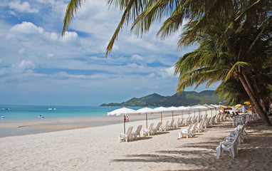 Tropical beach, Koh Samui, Thailand