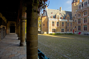 The courtyard