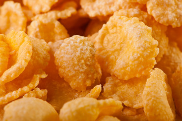 Goldish corn flakes