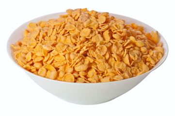Goldish corn flakes