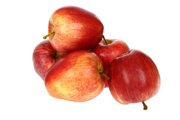 Ripe red apples