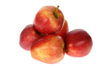 Fototapeta na wymiar Ripe red apples
