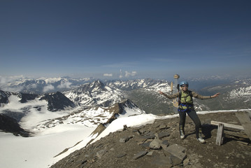 summit (pizzo tresero - valtellina - lombardia)