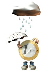 der Euro in Nöten