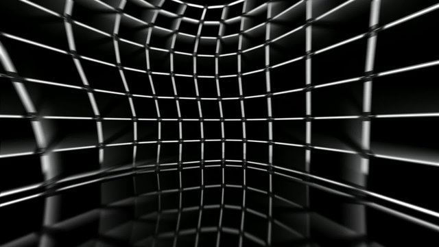 A moving white web background.