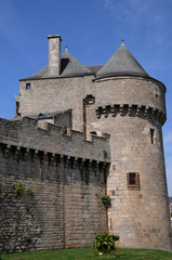 Fototapeta na wymiar remparts de Guérande en Bretagne
