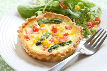 Vegetable Quiche