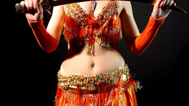 Belly dance - shake body parts