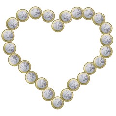 Coeur d'euros