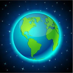 Neon Earth - America.